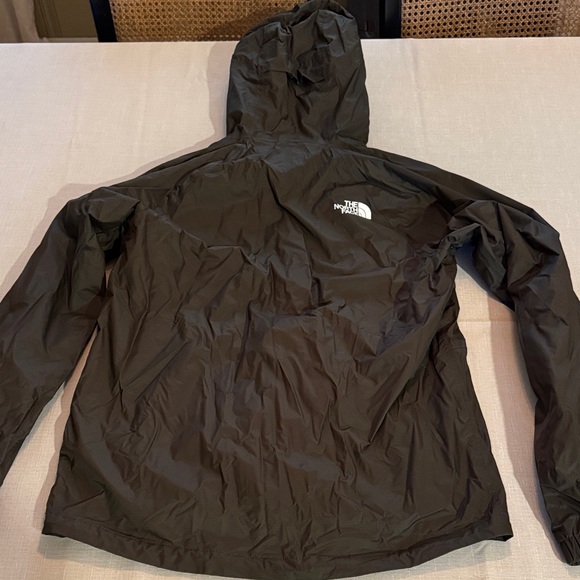 The North Face Dark Gray Hooded Windbreaker - Picture 3 of 4